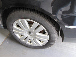 VW Passat, Reifen; anklicken zum Vergr&ouml;&szlig;ern