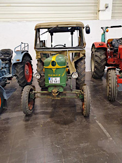Oldtimer Deutz Traktor; anklicken zum Vergr&ouml;&szlig;ern