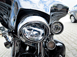 Harley Davidson Frontansicht; anklicken zum Vergr&ouml;&szlig;ern