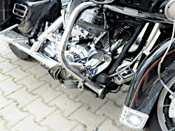 Harley Davidson Heckansicht; anklicken zum Vergr&ouml;&szlig;ern
